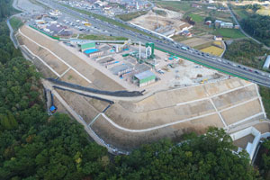 東海北陸自動車道　上野西工事